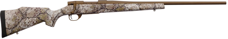 WEATHERBY VANGUARD BADLANDS - 350 LEG 20" THREAD BRONZE/CAMO
