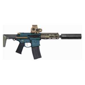 Q Honey Badger 7" 300 BLK SBR - AAT Exclusive Blue