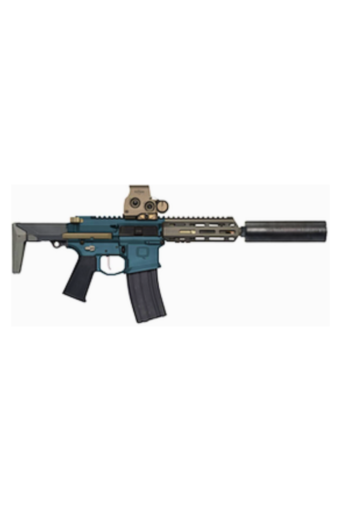 Q Honey Badger 7" 300 BLK SBR - AAT Exclusive Blue