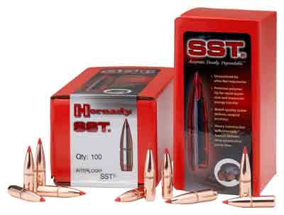 HORNADY BULLETS 6.5MM .264 - 129GR SST 100CT 15BX/CS