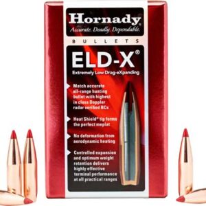 HORNADY BULLETS 338CAL. .338 - 230GR. ELD-X 100CT 15BX/CS