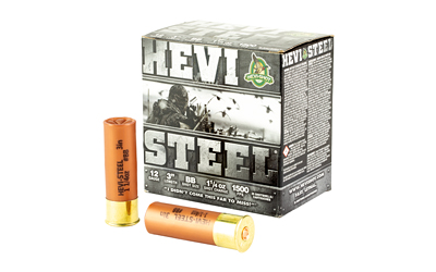 HEVI STEEL 12GA 3" BB 25/250