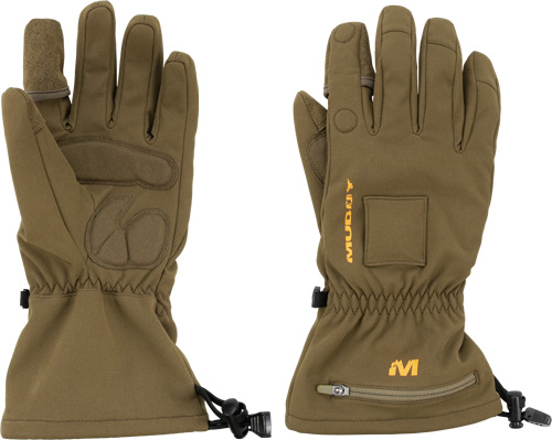 MUDDY NUCLEUS HEATED SOFTSHELL - GLOVE BROWN CLAY X-LARGE