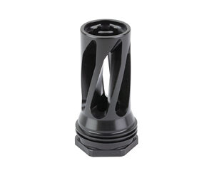 HUX FLASH HIDER QD 6 5/8X24 BLK