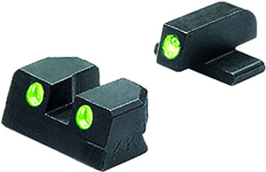 MEPROLIGHT NIGHT SIGHT FIXED - SET GREEN SPRINGFIELD XD
