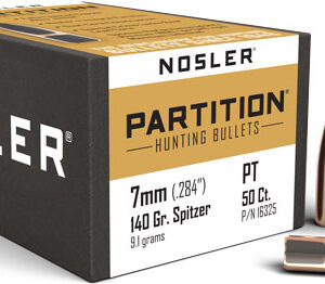 NOSLER BULLETS 7MM .284 - 140GR PARTITION 50CT
