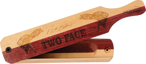 PITTMAN GAME CALLS TWO FACE - BOX TURKEY CALL PRPL HRT/MAPL