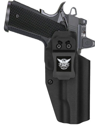 WE THE PEOPLE HOLSTER IWB - RH KYDEX 5" NO RAIL 1911 BLACK