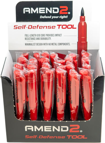 AMEND2 G10 RED SELF DEFENSE - TOOL DISPLAY 24 UNITS