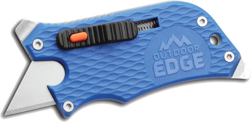 OUTDOOR EDGE SLIDEWINDER - ACCEPTS STND RAZOR BLDS BLUE