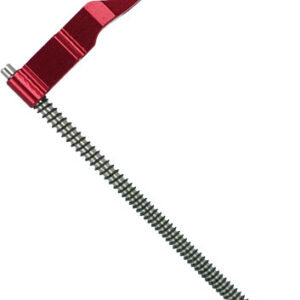 TANDEMKROSS SPARTAN SKELETON - CHARGING HANDLE RUGER 10/22RED