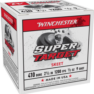 WINCHESTER TARGET 410  2-1/2" - 1/2OZ #9 250RD CASE