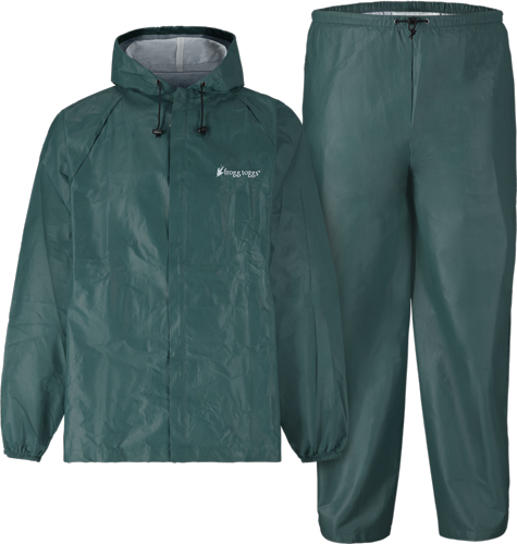 FROGG TOGGS RAIN SUIT MENS - ULTRA LITE 2 LARGE GREEN
