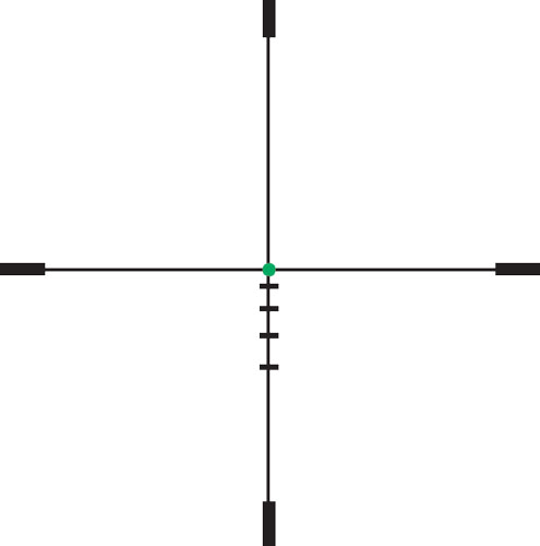 EOTECH SCOPE VUDU 1-8X24MM - 30MM SFP HC3 GREEN (MOA) BLACK - Image 2