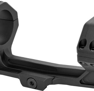 WARNE MAXLITE 1" MSR MOUNT - 0MOA BLACK MATTE
