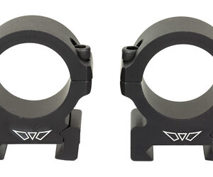 WARNE VAPOR HORIZ 30MM RINGS MED