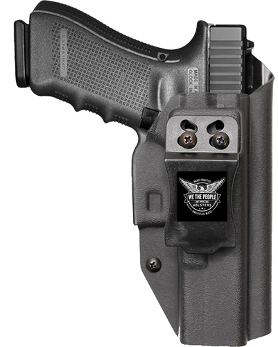 WE THE PEOPLE HOLSTER IWB RH - KYDEX FOR GLOCK 17 BLACK