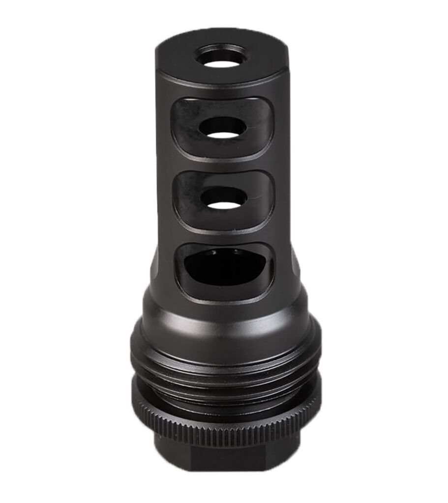 SILENCERCO ASR MUZZLE BRAKE 9/16X24 9MM