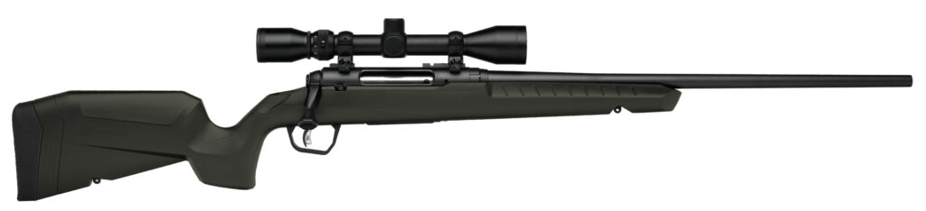 SAVAGE ARMS AXIS 2 243WIN BL/GRN 22" PKG #