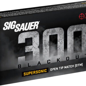 SIG 300BLK 125GR SUP OTM 20RD