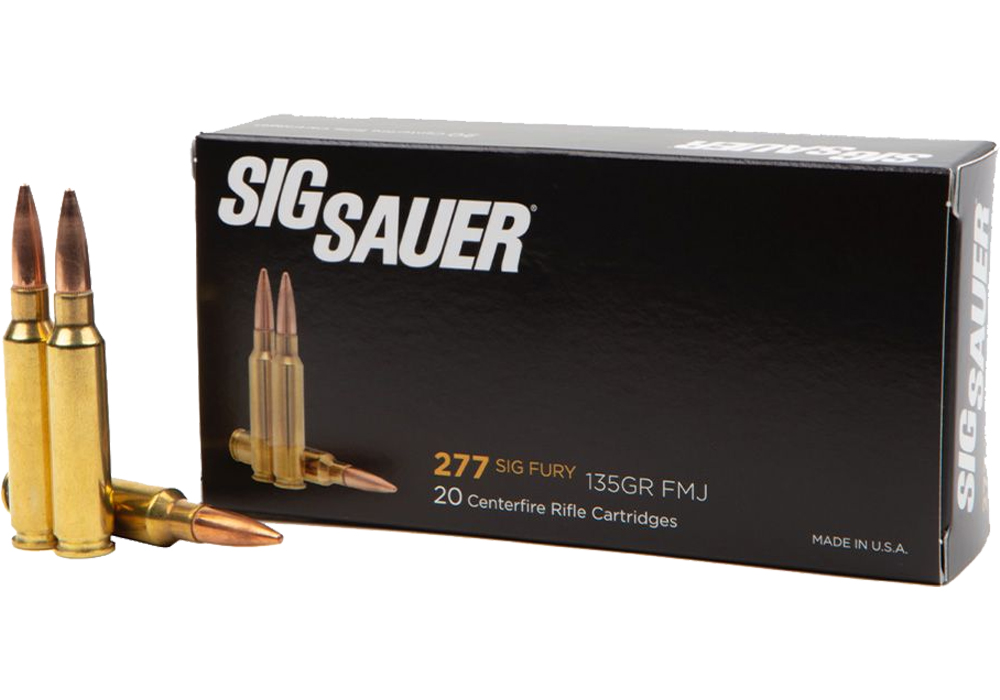 SIG 277FURY 135GR FMJ 20RD
