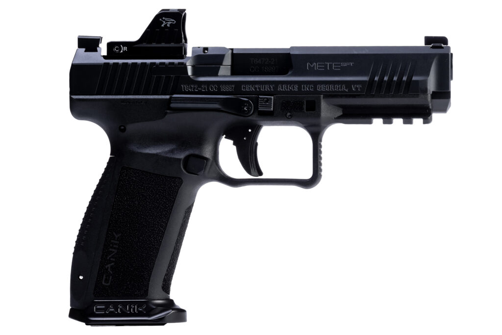 Handguns, rifles and shotguns