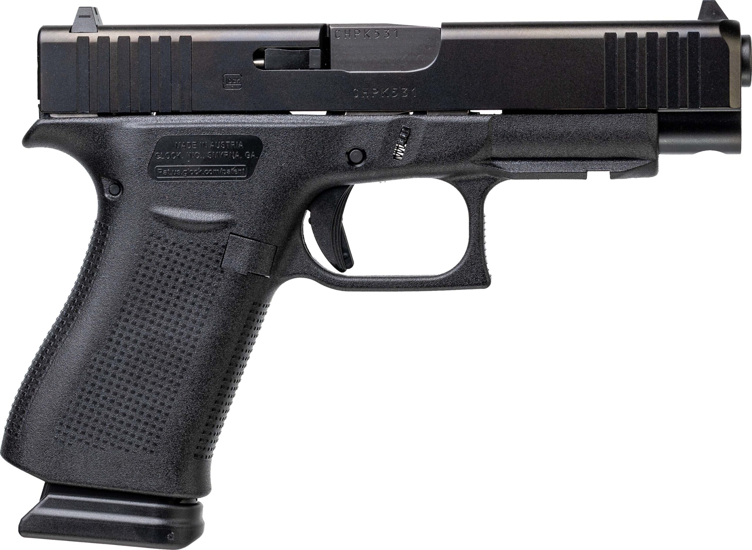 GLK 48 9MM PST 15RD RAIL