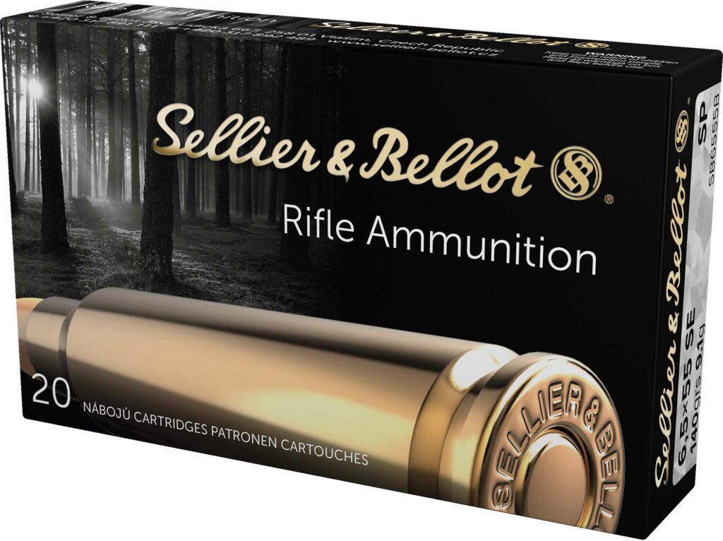 S&B 6.5X55 140GR SP 20RD