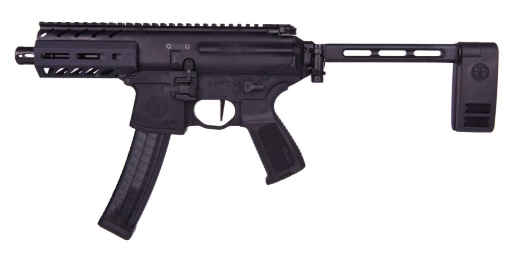SIG SAUER MPX K PISTOL 9MM 4.5" PCB 35RD