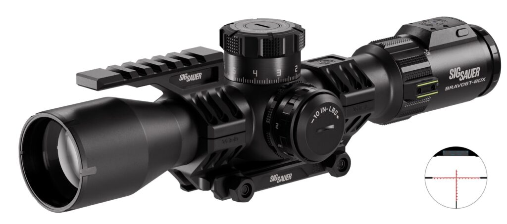 SIG SAUER BRAVO6T-BDX 3-18X44 35MM