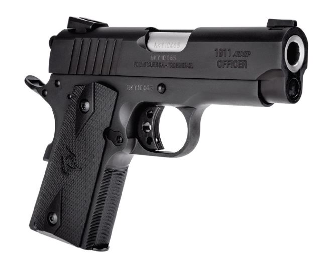 TAURUS 1911 OFFICER 45ACP BK 3.5" AS#