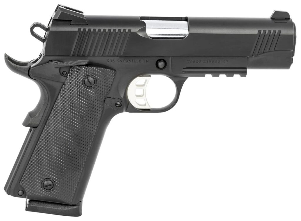TISAS 1911 CARRY 45ACP BL/RAIL 4.25"