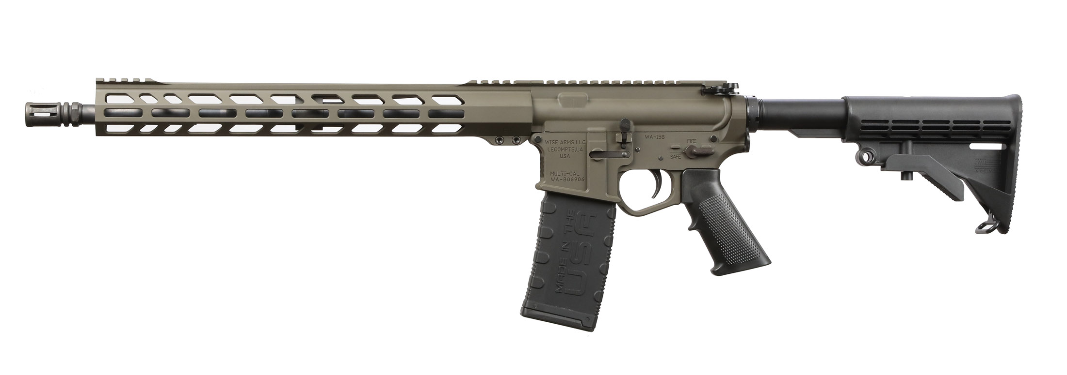 WISE ARMS WA-15B 300BLK ODG 16"