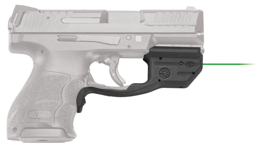 Crimson Trace 0165901 Laserguard H&K VP9/VP9SK/VP40, Green Laser Black Polymer