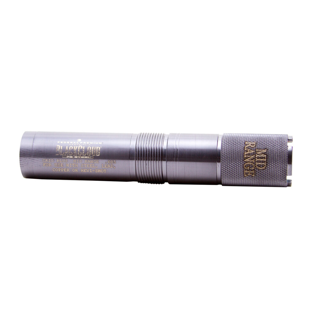 Carlson's Choke Tubes 09030 Black Cloud  Benelli Crio/Crio Plus 20 Gauge Mid-Range Steel Titanium Coated