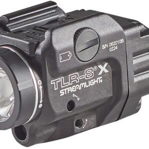 Streamlight 69414 TLR-8 A Gun Light with Red Laser  Black Anodized 500 Lumens White LED