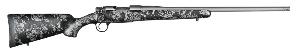 Christensen Arms 8010107200 Mesa FFT 6.5 Creedmoor 4+1 20" Threaded Barrel, Tungsten Gray Cerakote, Black with Gray Webbing Stock