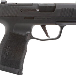 Sig Sauer 365X9BXR3P10 P365X 9mm Luger 10+1 3.10" Black Barrel, Black Nitron Optic Ready/Serrated SS Slide, Black SS Frame w/Beavertail, Black Polymer Grips