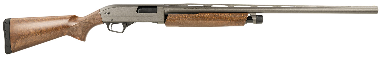 Winchester Repeating Arms 512440392 SXP Hybrid Field 12 Gauge 3" Chamber 4+1 (2.75") 28", Gray Barrel/Rec, Satin Hardwood Stock, TruGlo Fiber Optic Sight