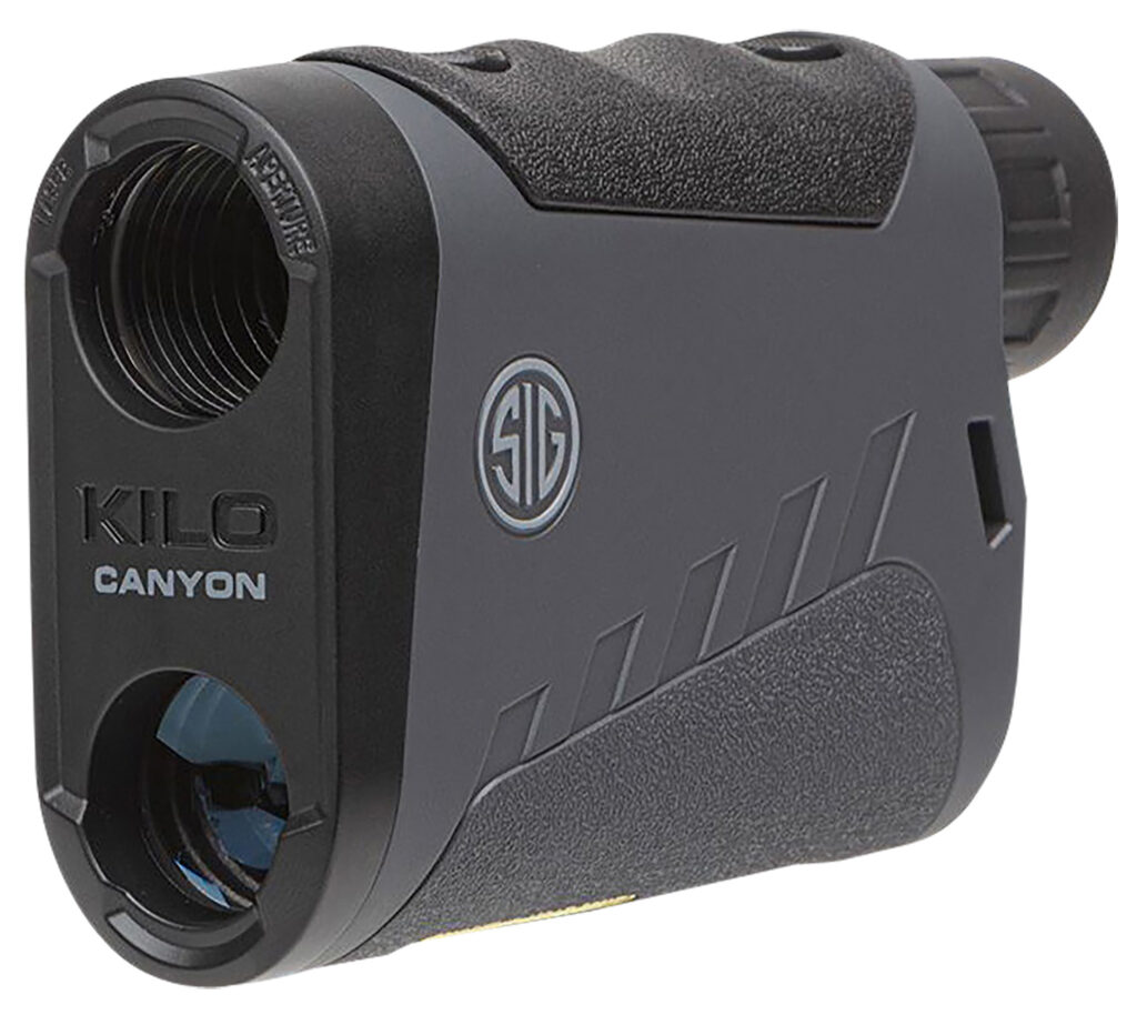 Sig Sauer Electro-Optics SOKCN606 Kilo Canyon Black/Gray Black Rubber Armor 6x22mm 3000 yds Max Distance LED Display