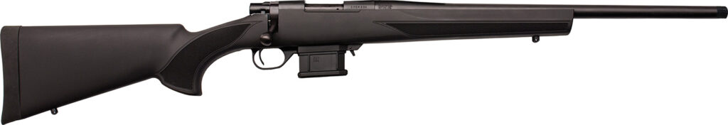 Howa HMA60804B M1500 Mini Action Compact 6mm ARC 5+1 20" Black Steel Barrel, Black Drilled & Tapped Steel Receiver, Black Fixed HTI Synthetic Stock, Right Hand