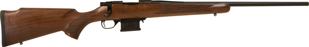 Howa HWH6ARC M1500 Mini Hunter 6mm ARC 5+1 22" Black Threaded Barrel, Black Drilled & Tapped Steel Receiver, Walnut Fixed Stock, Right Hand