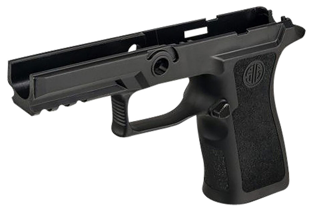 Sig Sauer GRIPMODXCA943LGBLK P320 Grip Module X-Series Carry (Large Size Module), 9mm Luger/40 S&W/357 Sig, Black Polymer, Fits Sig P320 (3.90" & 4.70")
