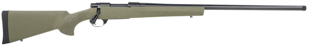 Howa HGR7MMPRCG M1500 Hogue Full Size 7mm PRC 5+1 24" Blued Steel Barrel, Blued Drilled & Tapped Stainless Steel Receiver, Hogue OverMolded Green Synthetic Stock, Right Hand