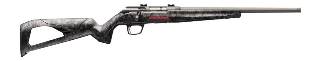 Winchester Repeating Arms 525209186 Xpert SR Full Size 17 WSM 8+1 16.50" Gray Perma-Cote Threaded Sporter Barrel, Drilled & Tapped Receiver, Picatinny Rail Forend, Carbon Gray Hydrographic Adj Cheek P