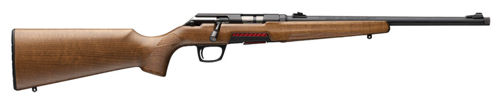 Winchester Repeating Arms 525214102 Xpert Sporter SR Full Size 22 LR 10+1 16.50" Matte Black Threaded Sporter Barrel, Drilled & Tapped Matte Black Steel Receiver, Fixed Satin Walnut Stock
