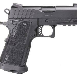 Girsan 395035 Witness2311 9mm Luger 17+1 3.40" Black Steel Barrel, Black Serrated Steel Slide, Black Polymer Frame w/Beavertail & Picatinny Rail, Black Checkered Polymer Grip, Ambidextrous