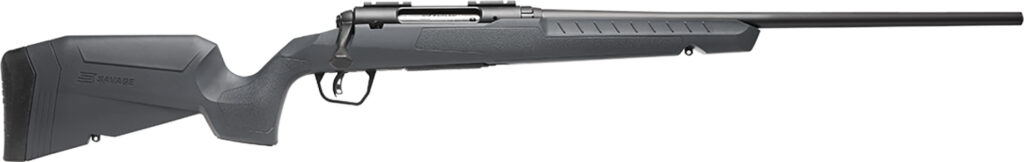 Savage Arms 32119 Axis 2 Compact 223 Rem 4+1 20" Matte Black Heavy Sporter Barrel, Matte Black Drilled & Tapped Carbon Steel Receiver, Fixed Matte Gray Synthetic Stock, Right Hand