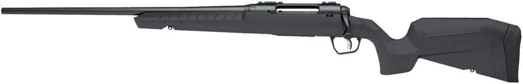 Savage Arms 32148 Axis 2 Compact 400 Legend 4+1 20" Matte Black Heavy Sporter Barrel, Matte Black Drilled & Tapped Carbon Steel Receiver, Fixed Matte Gray Synthetic Stock, Left Hand