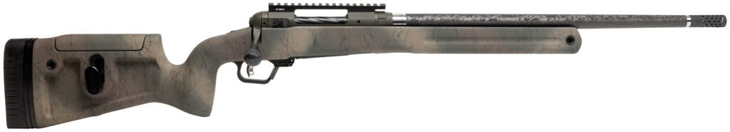 Savage Arms 58161 110 Pro Pursuit 270 Win 3+1 20" Olive Dark Green Cerakote Earth-Tone Camo/Black Web Right Hand